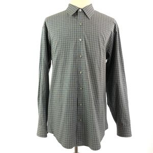 Geoffrey Beene Long Sleeve Button Front 2XL Tall